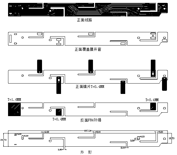 FPC-CCS集成母排电路分层图